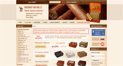 Desktop Screenshot of doutniky-obchod.cz